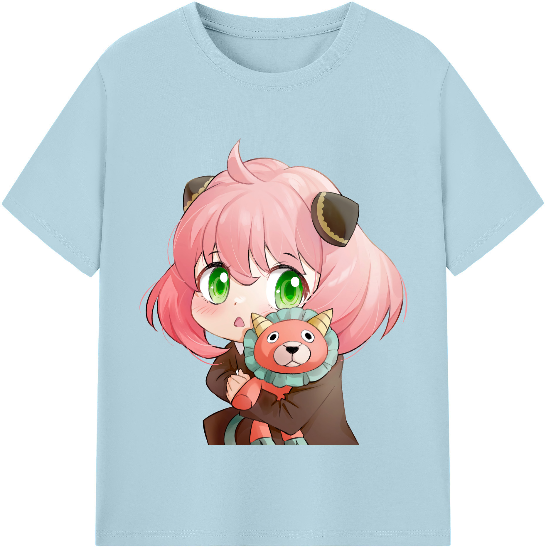 （画像用） SPY×FAMILY间谍家家酒 綿100％半袖Tシャツ（フロントプリント）